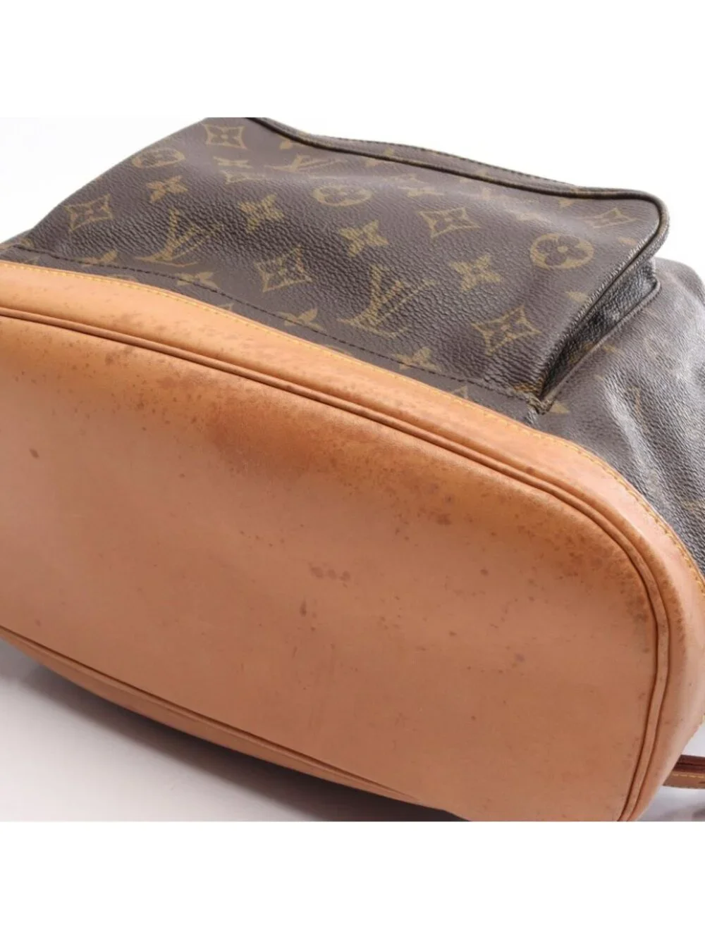Louis Vuitton Backpack Montsouris GM Canvas Leather